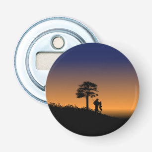 Fisherman at Dusk Bottle Opener