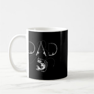 Fisherman Dad Fishing Enthusiast Fish Lover Daddy  Coffee Mug