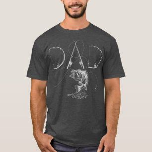 Fisherman Dad Fishing Enthusiast Fish Lover Daddy T-Shirt
