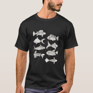 Fisherman Fishing Aquarium Tech Aquarist Fish Coll T-Shirt
