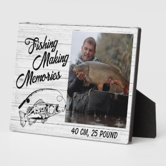  Fisherman Fishing Memories Father’s Day Fishing Plaque