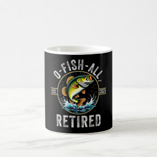 Fisherman Fishing Retirement Gift O-Fish-Ally 2025 Coffee Mug
