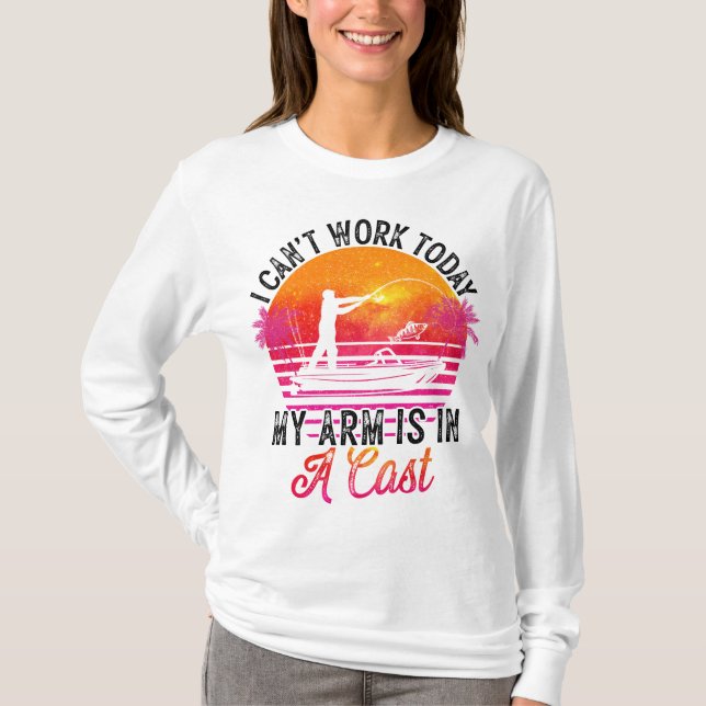 Fisherman Funny Fishing T-Shirt (Front)