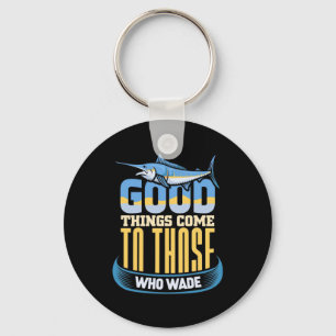 Fisherman Good Things Key Ring