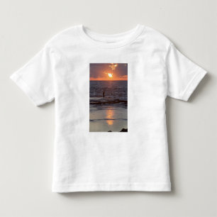 Fisherman in Byblos at sunset, Lebanon Toddler T-Shirt