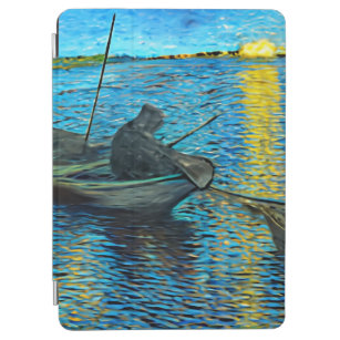 fisherman inspired by Van Gogh iPad Cases & Covers