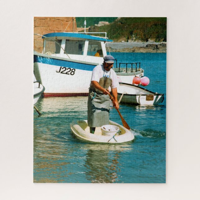 Fisherman Jigsaw Puzzle (Vertical)