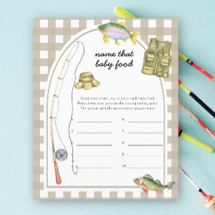 Fisherman - Name that baby Food shower game
