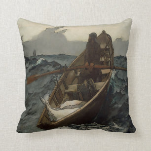 Fisherman, Old Man Cushion