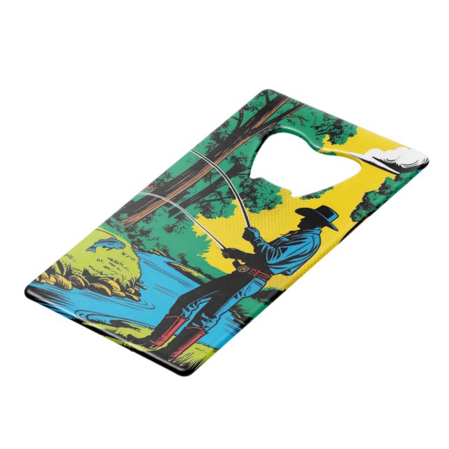 Fisherman on Riverbank  (Front Angled)