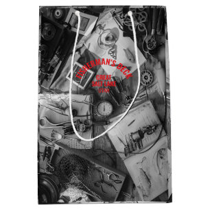 Fisherman’s Deck Black and White Gift Bag