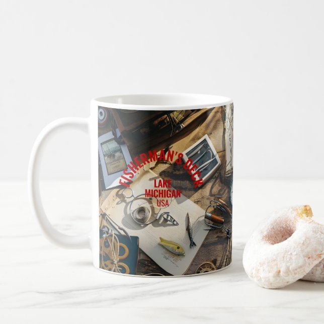 Fisherman’s Deck Mug (With Donut)