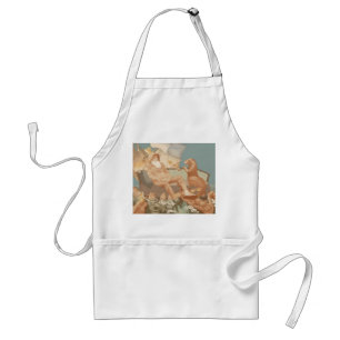 Fisherman sinking ship open sea art standard apron