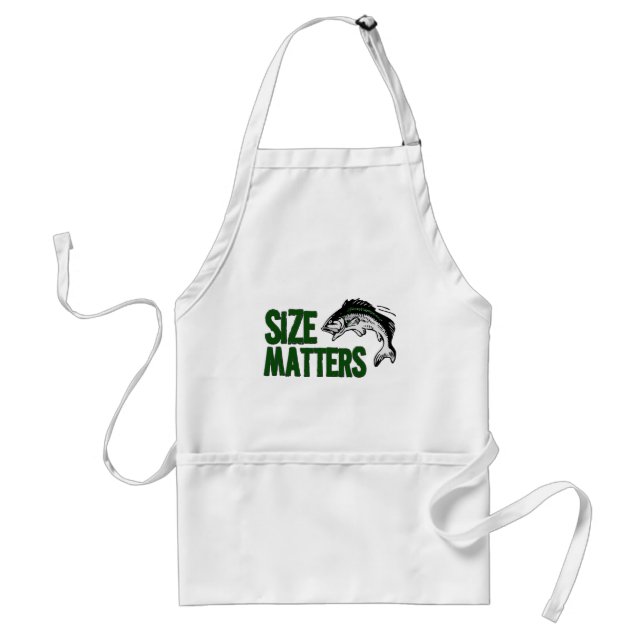 Fisherman's Apron - Size Matters (Front)