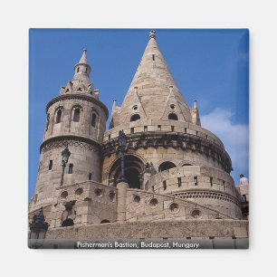 Fisherman's Bastion, Budapest, Hungary Magnet