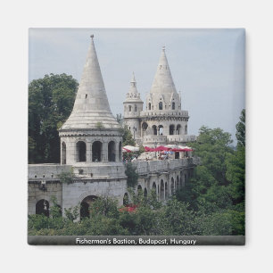 Fisherman's Bastion, Budapest, Hungary Magnet