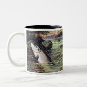 Fisherman's Coffee Mug - Salmon