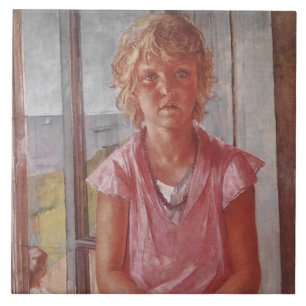 Fisherman's Daughter Ceramic Tile