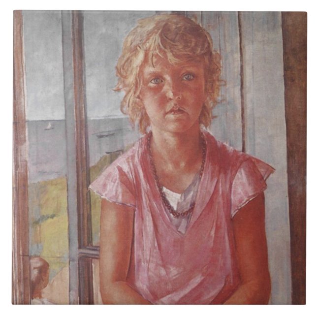 Fisherman's Daughter Ceramic Tile (Front)
