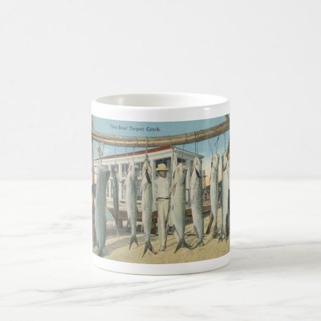 Fisherman's Dream Catch! Coffee Mug (Center)