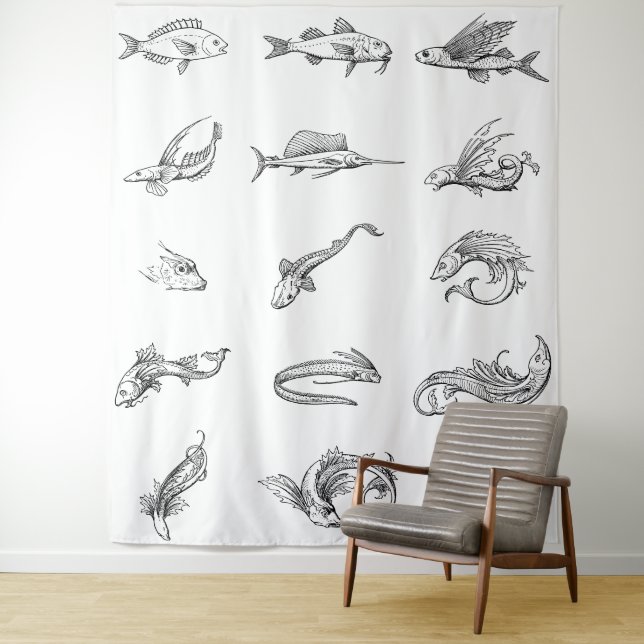 Fisherman's Dreams Tapestry (In Situ)