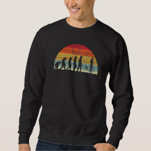 Fisherman's Evolution And Evo  Evolution Of Man Fi Sweatshirt