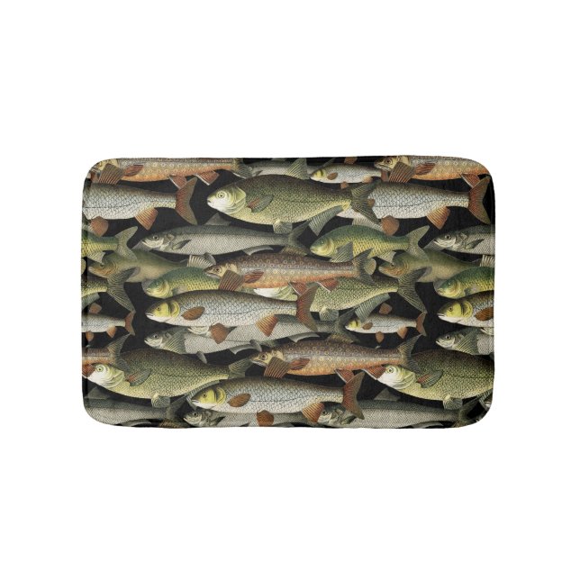 Fisherman's Fantasy Bath Mat (Front)