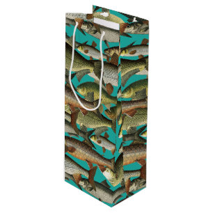 Fisherman's Fantasy Wine Gift Bag