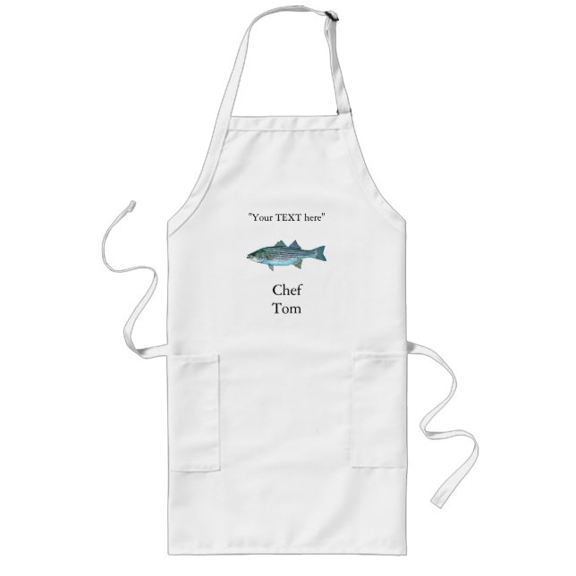Fisherman's Kitchen Long Apron (Front)