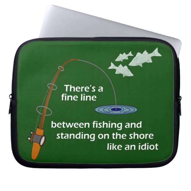 Fisherman's Laptop Sleeve (Front)