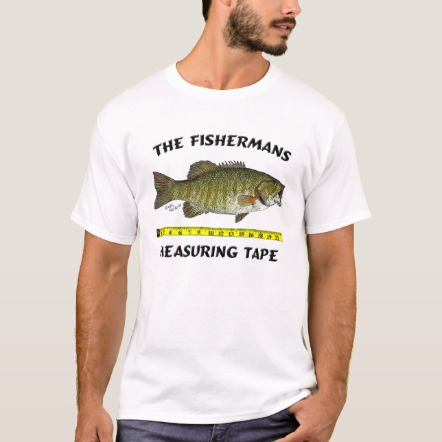 Fishermans measuring Tape T-Shirt (Front)