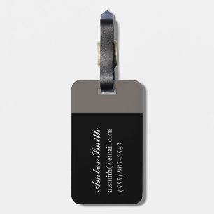 Fisherman's Quay Salcombe 2 Luggage Tag