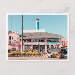Fisherman's Wharf Monterey Pier Photo Postcard