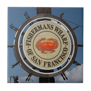 Fisherman's Wharf San Francisco Ceramic Tile