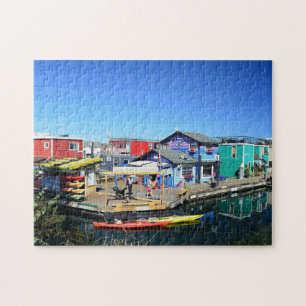 Fisherman's Wharf Victoria British Columbia Canada Jigsaw Puzzle