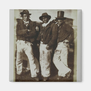 Fishermen Ashore, c.1843-47 (salt paper print from Magnet