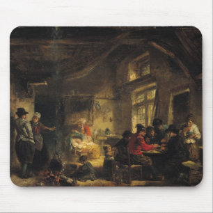 Fishermen from the Island of Marken Mouse Pad