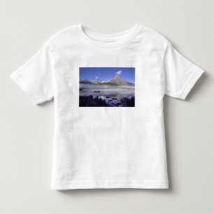 Fishermen in canoe on Waterfowl Lake, Banff Toddler T-Shirt
