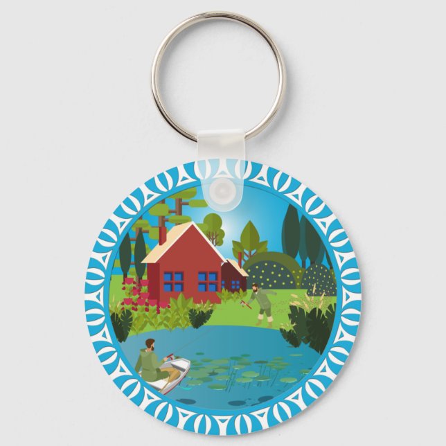 Fishermen Key Ring (Front)