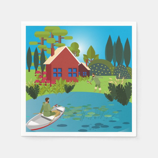 Fishermen Napkin (Front)