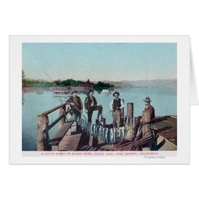 Fishermen Showing the Day's Catch (Front Horizontal)