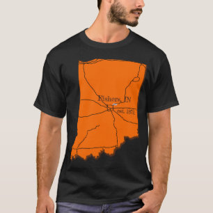 Fishers, IN [Orange] T-Shirt