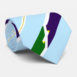 Fishers (Indiana) city flag Neck Tie