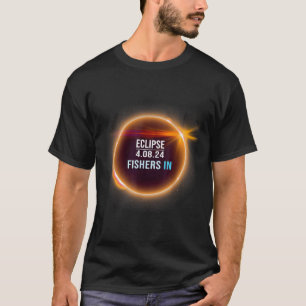 Fishers Indiana Total Solar Eclipse 04.08.2024 Tot T-Shirt