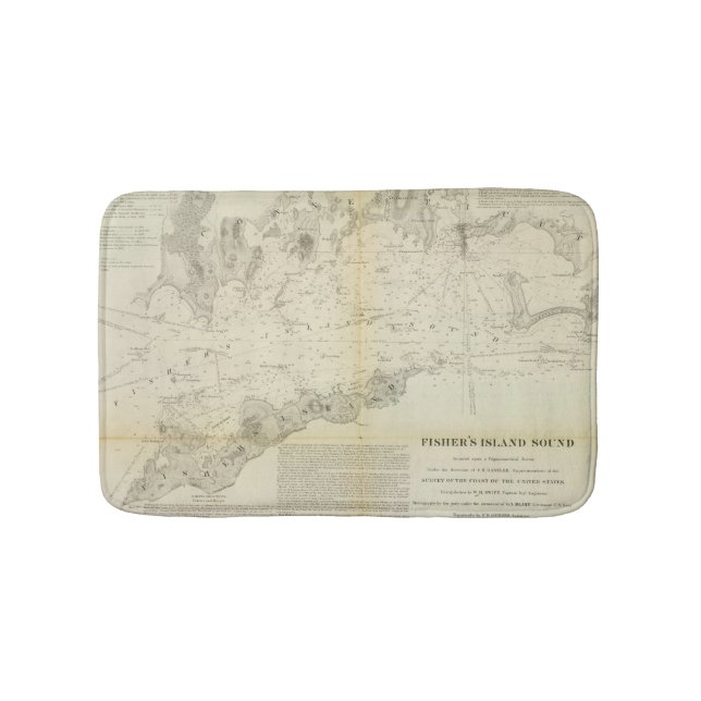 Fisher's Island Sound Bath Mat (Front)