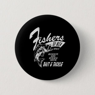 Fishers Of Men Graphic Tee - Inspired 6 Cm Round Badge