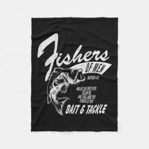 Fishers Of Men Graphic Tee - Inspired Fleece Blanket