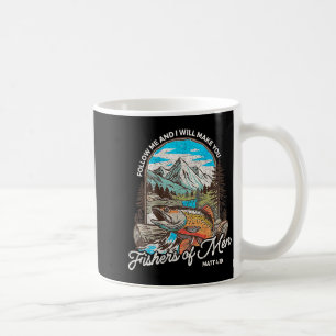 Fishers Of Men Matthew 4-19 Bible Christian Fishin Coffee Mug