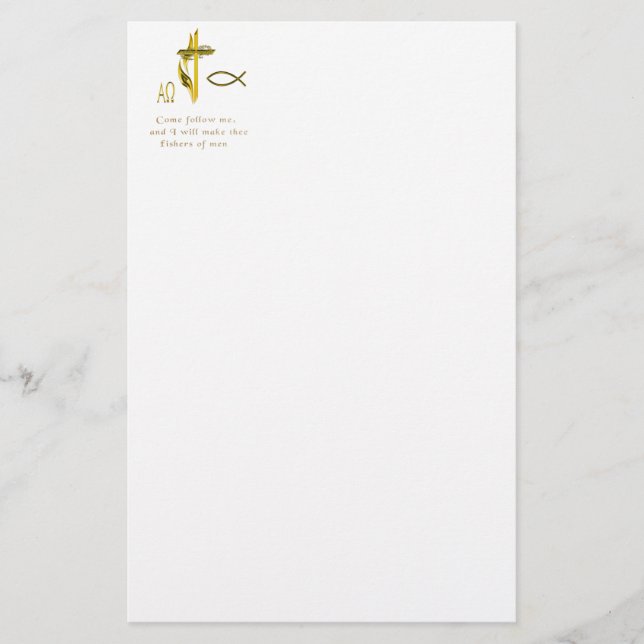 Fishers of Men Stationery (Front)