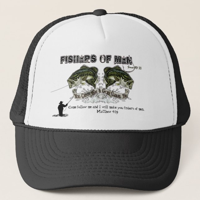 FISHERS OF MEN TRUCKER HAT (Front)